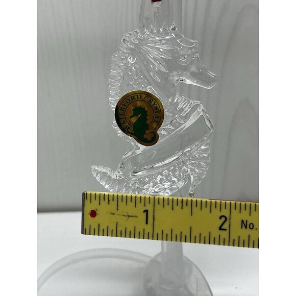 Waterford Seahorse Crystal Ornament Made In Germany 107966 - Picture 8 of 13